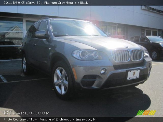 2011 BMW X5 xDrive 50i in Platinum Gray Metallic
