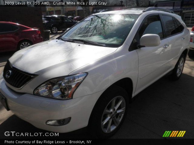 2009 Lexus RX 350 AWD in Crystal White Mica