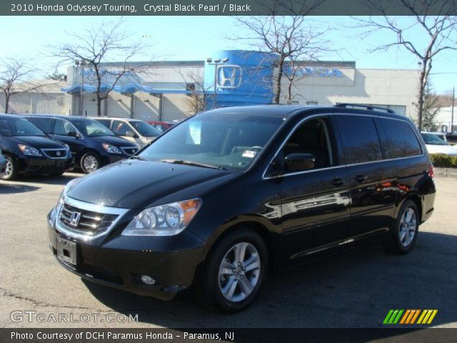 2010 Honda Odyssey Touring in Crystal Black Pearl