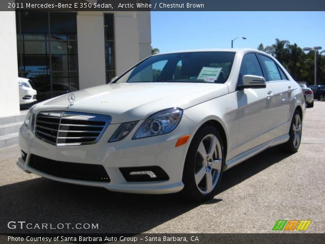 2011 Mercedes-Benz E 350 Sedan in Arctic White