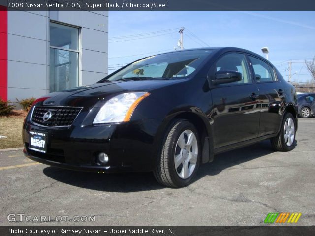 2008 Nissan Sentra 2.0 S in Super Black
