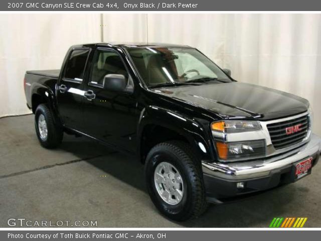 2007 GMC Canyon SLE Crew Cab 4x4 in Onyx Black