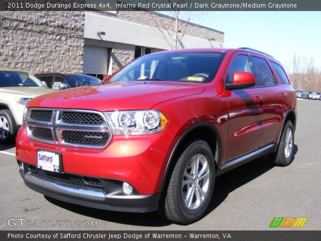 2011 Dodge Durango Express 4x4 in Inferno Red Crystal Pearl