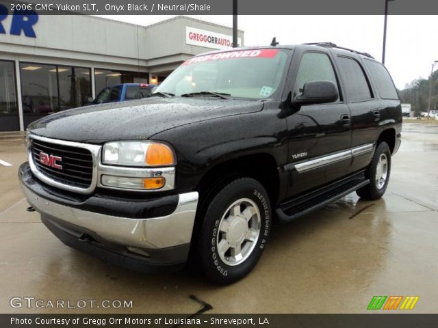 2006 GMC Yukon SLT in Onyx Black