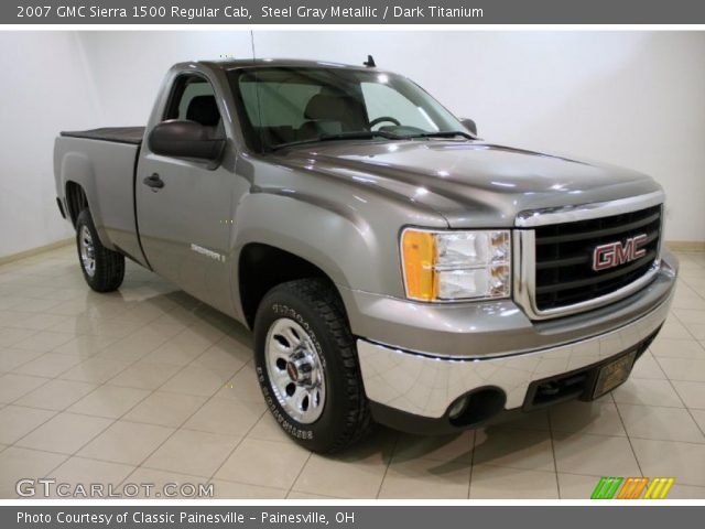 2007 GMC Sierra 1500 Regular Cab in Steel Gray Metallic