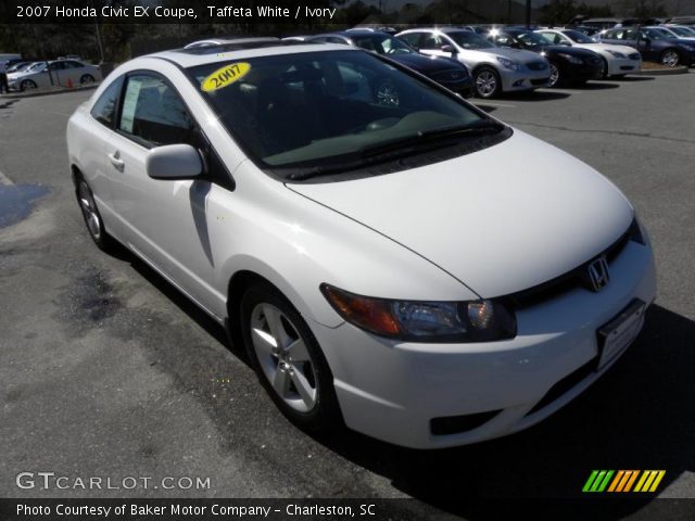 2007 Honda Civic EX Coupe in Taffeta White