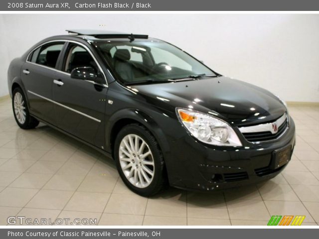 2008 Saturn Aura XR in Carbon Flash Black