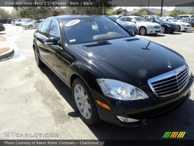 2008 Mercedes-Benz S 550 Sedan in Black