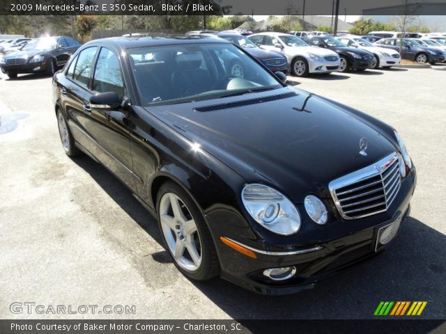2009 Mercedes-Benz E 350 Sedan in Black