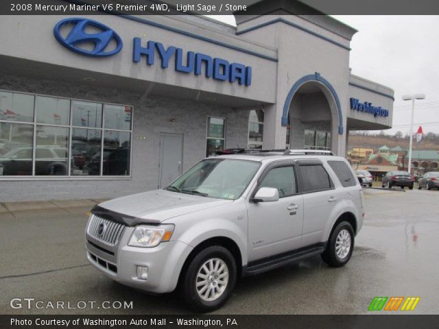 2008 Mercury Mariner V6 Premier 4WD in Light Sage