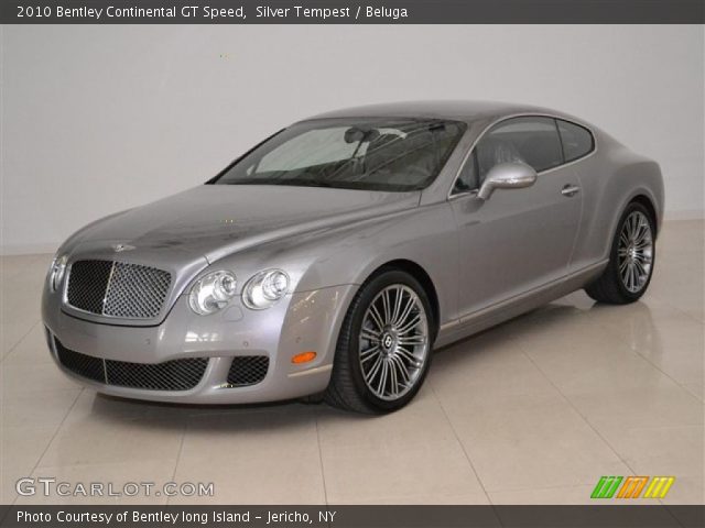 2010 Bentley Continental GT Speed in Silver Tempest