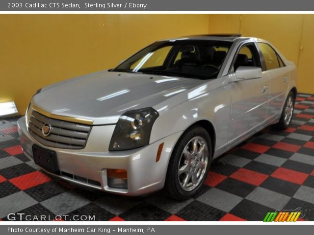 2003 Cadillac CTS Sedan in Sterling Silver