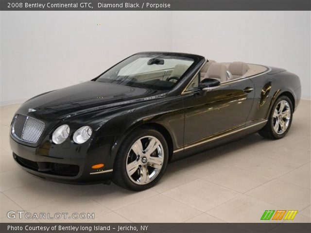 2008 Bentley Continental GTC  in Diamond Black