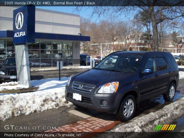 2005 Honda CR-V EX 4WD in Eternal Blue Pearl