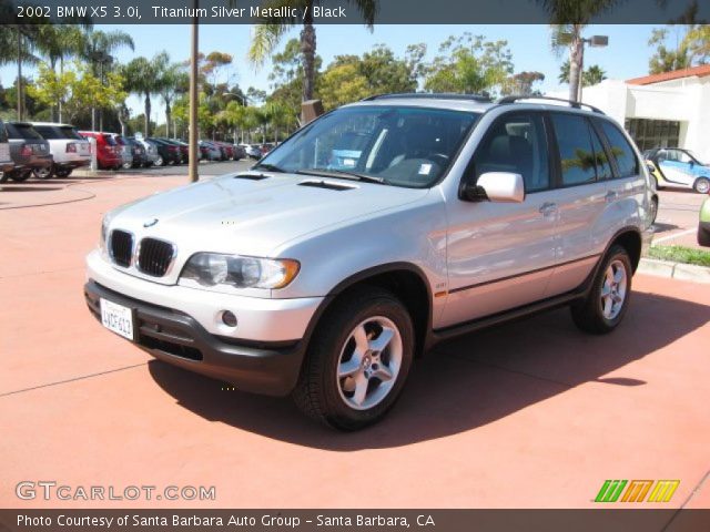 2002 BMW X5 3.0i in Titanium Silver Metallic