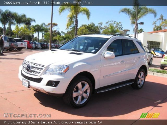 2009 Mercedes-Benz ML 350 4Matic in Arctic White