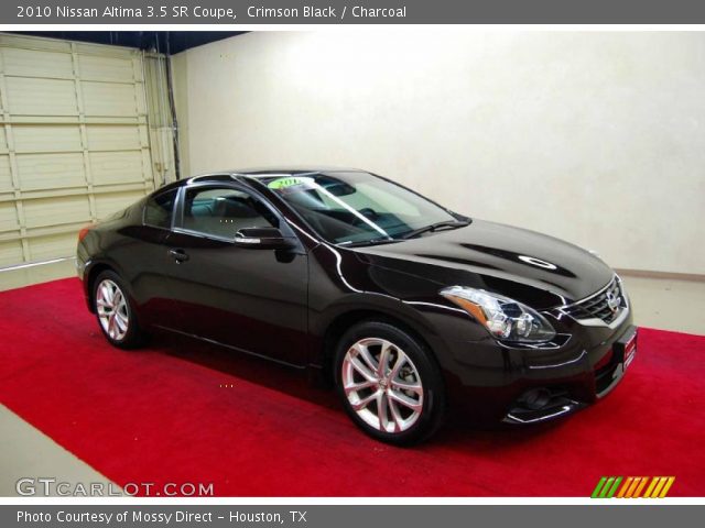 2010 Nissan Altima 3.5 SR Coupe in Crimson Black