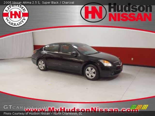 2008 Nissan Altima 2.5 S in Super Black