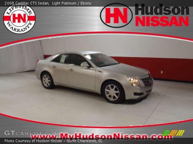 2008 Cadillac CTS Sedan in Light Platinum