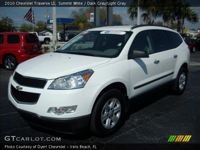 2010 Chevrolet Traverse LS in Summit White