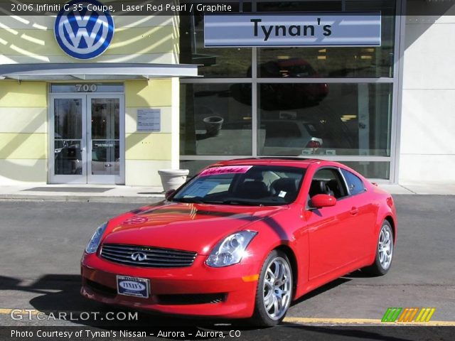 2006 Infiniti G 35 Coupe in Laser Red Pearl