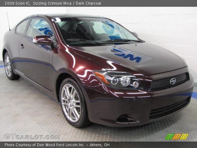 2009 Scion tC  in Sizzling Crimson Mica