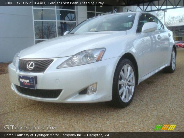 2008 Lexus IS 250 AWD in Glacier Frost Pearl