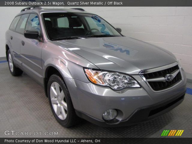 2008 Subaru Outback 2.5i Wagon in Quartz Silver Metallic