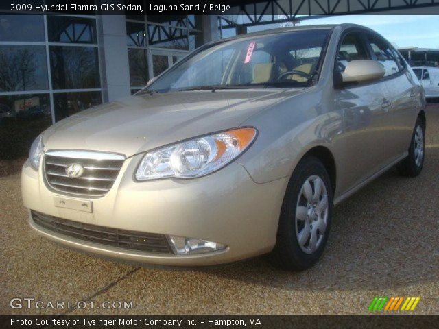 2009 Hyundai Elantra GLS Sedan in Laguna Sand
