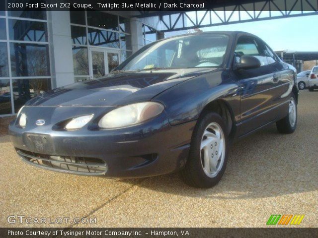 2000 Ford Escort ZX2 Coupe in Twilight Blue Metallic