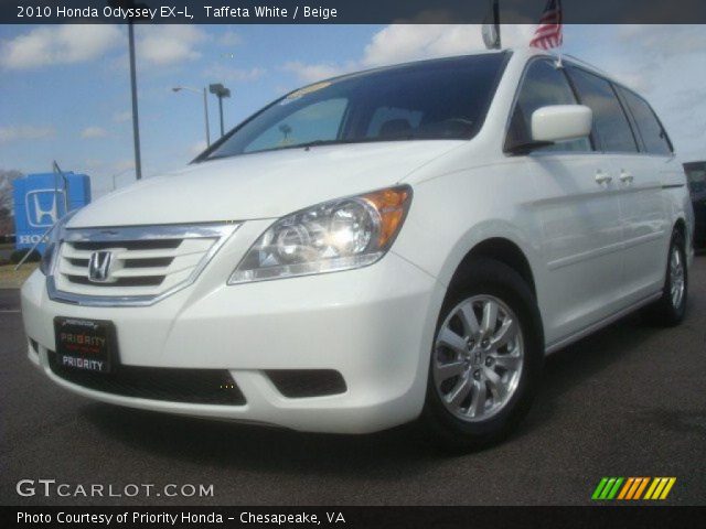 2010 Honda Odyssey EX-L in Taffeta White