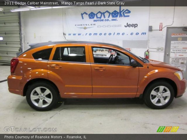 2011 Dodge Caliber Mainstreet in Mango Tango Pearl