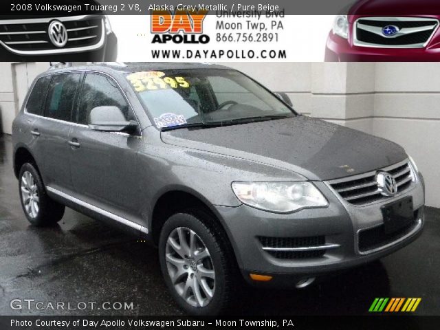 2008 Volkswagen Touareg 2 V8 in Alaska Grey Metallic