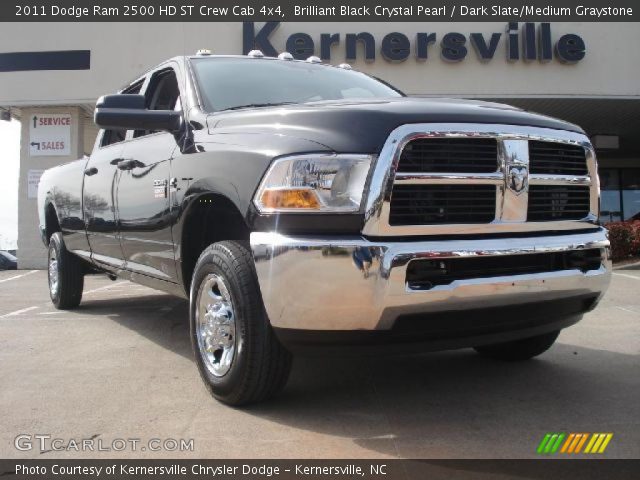 2011 Dodge Ram 2500 HD ST Crew Cab 4x4 in Brilliant Black Crystal Pearl
