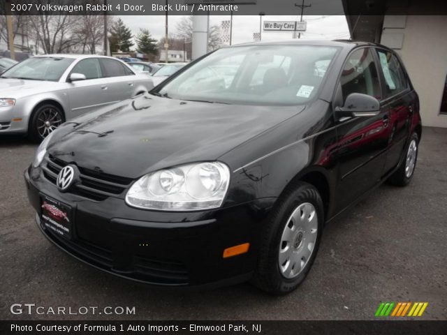 2007 Volkswagen Rabbit 4 Door in Black Uni