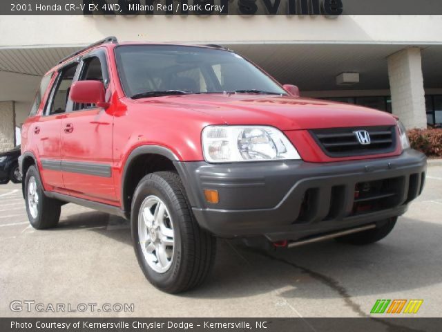 2001 Honda CR-V EX 4WD in Milano Red