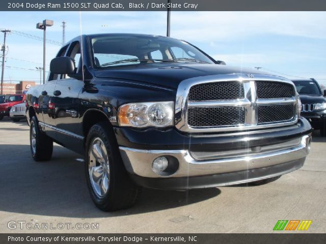 2004 Dodge Ram 1500 SLT Quad Cab in Black