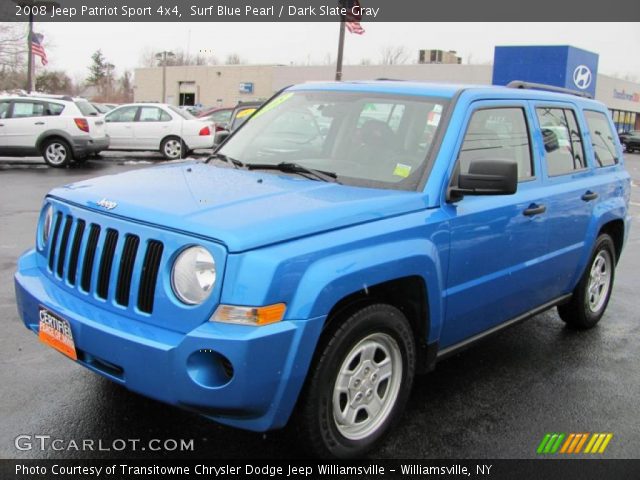 2008 Jeep Patriot Sport 4x4 in Surf Blue Pearl