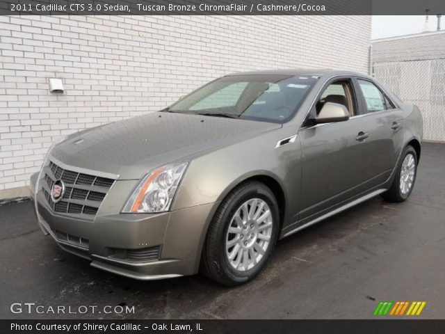 2011 Cadillac CTS 3.0 Sedan in Tuscan Bronze ChromaFlair
