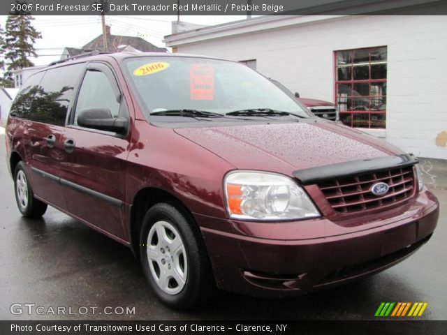 2006 Ford Freestar SE in Dark Toreador Red Metallic