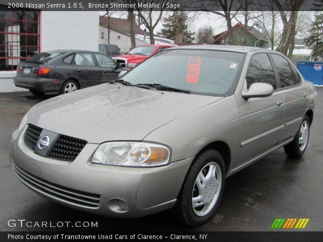 2006 Nissan Sentra 1.8 S in Bronze Shimmer Metallic