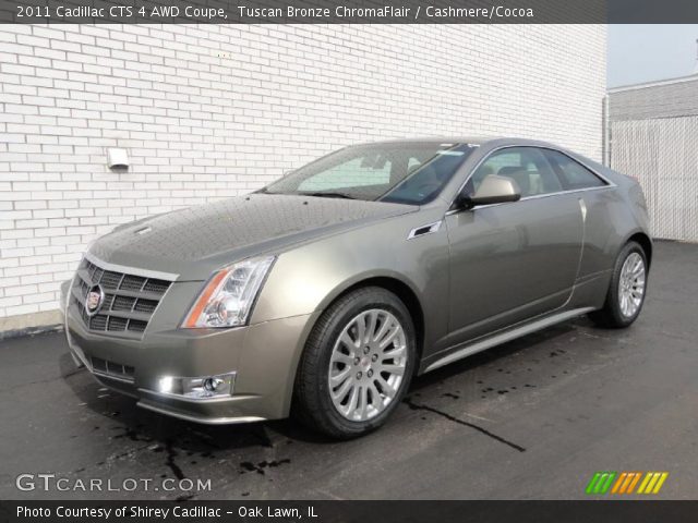 2011 Cadillac CTS 4 AWD Coupe in Tuscan Bronze ChromaFlair