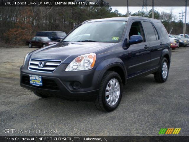 2005 Honda CR-V EX 4WD in Eternal Blue Pearl