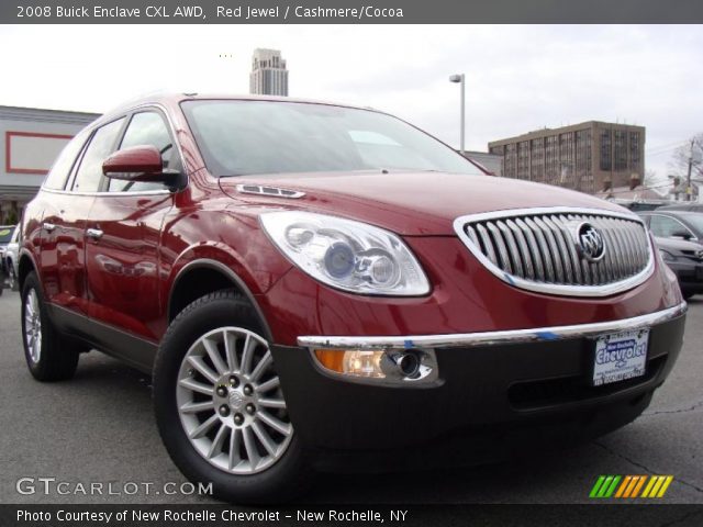 2008 Buick Enclave CXL AWD in Red Jewel