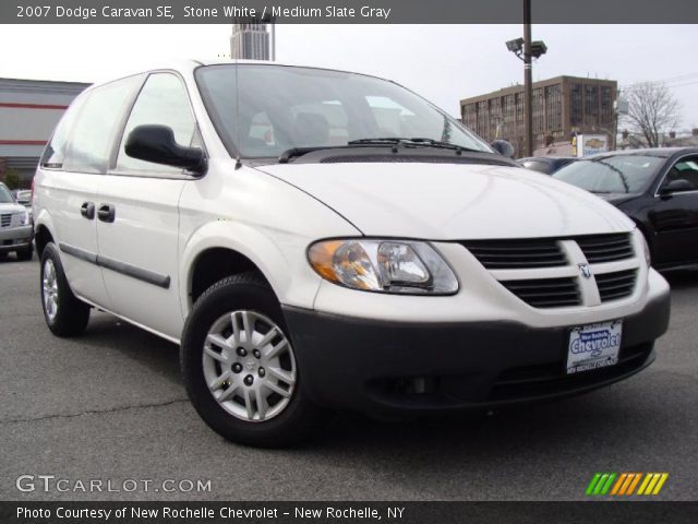 2007 Dodge Caravan SE in Stone White