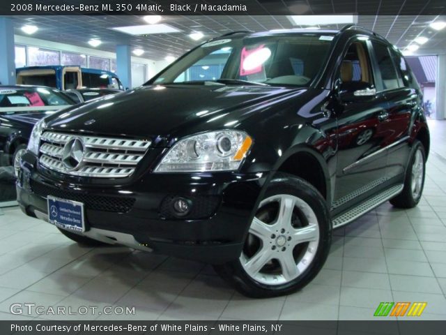 2008 Mercedes-Benz ML 350 4Matic in Black