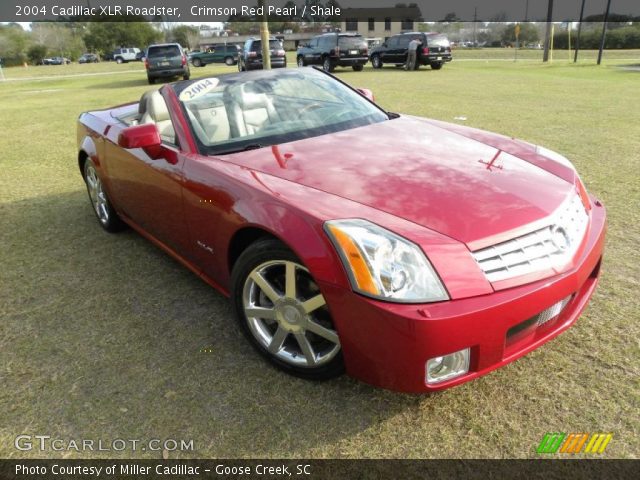 2004 Cadillac XLR Roadster in Crimson Red Pearl