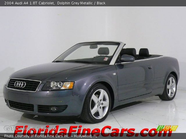 2004 Audi A4 1.8T Cabriolet in Dolphin Grey Metallic