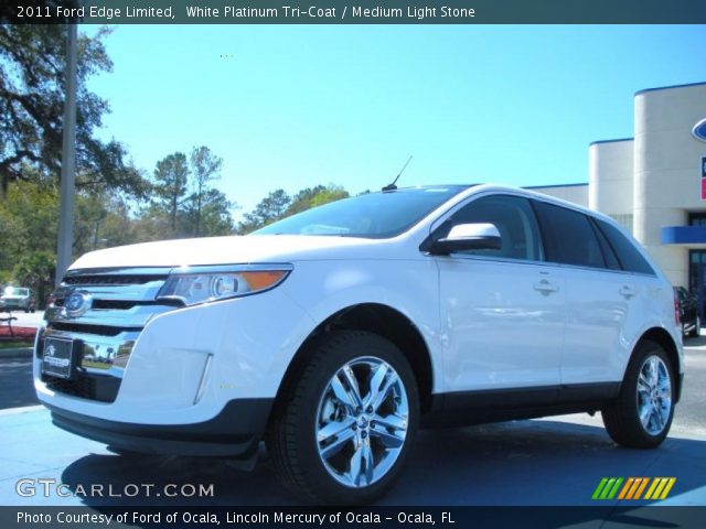2011 Ford Edge Limited in White Platinum Tri-Coat
