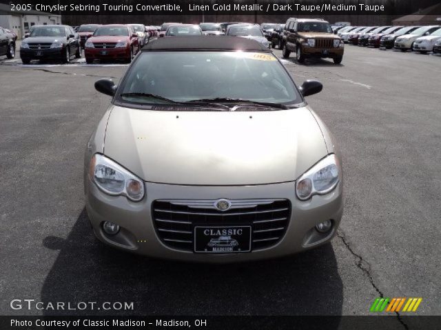 2005 Chrysler Sebring Touring Convertible in Linen Gold Metallic